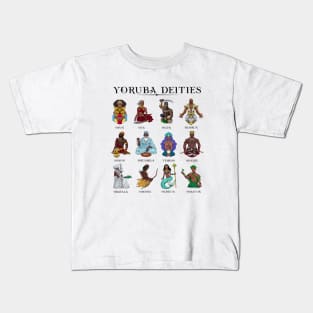 Gods of the Yoruba Kids T-Shirt